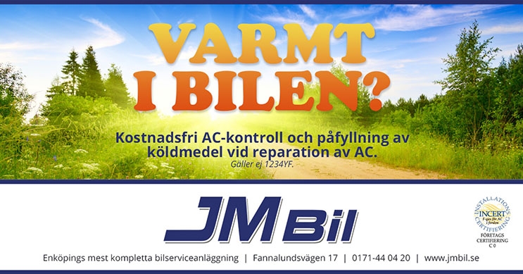 Kampanj: AC till bil Enkping