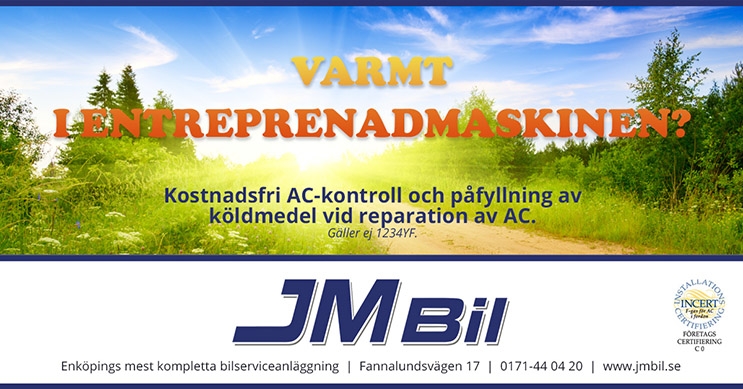 Kampanj: AC till entreprenadmaskin Enkping