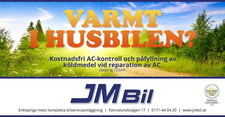 Kampanj: AC till husbil Enkping