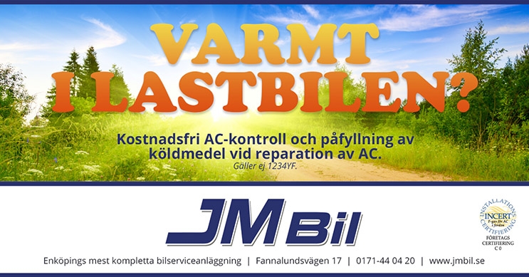 Kampanj: AC till lastbil Enköping Kampanj: AC till lastbil Enköping